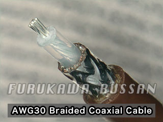 AWG30 Braided Coaxial Cable