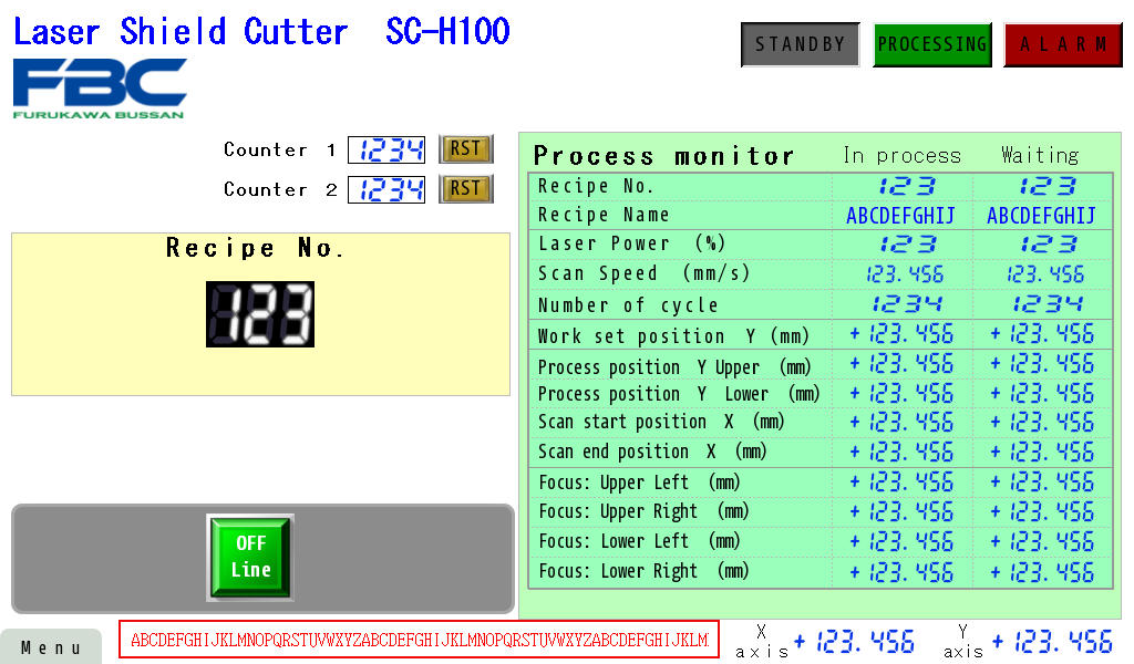 SC-H100触摸板